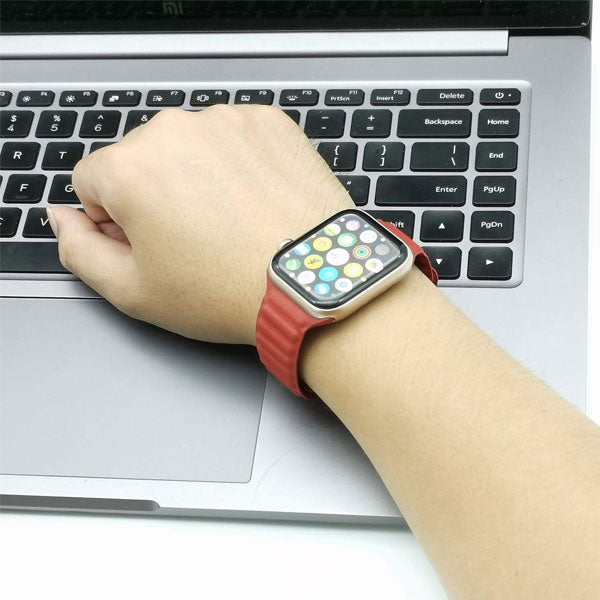 Apple Watch Leather Link Band For 42MM / 44MM Apple Watch Leather Link Band For 42MM / 44MM